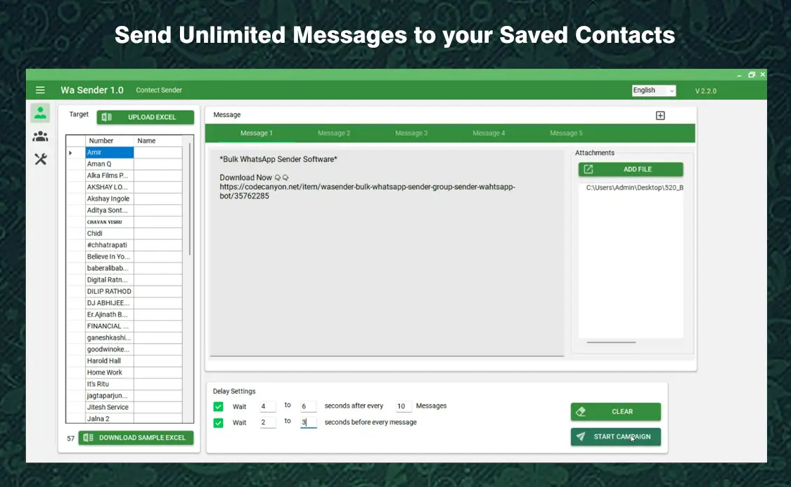 Wa Sender Screenshot 5